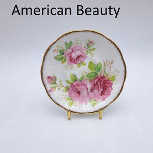 Royal Albert American Beauty Orphan Saucer